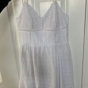 White Summer Short Dress